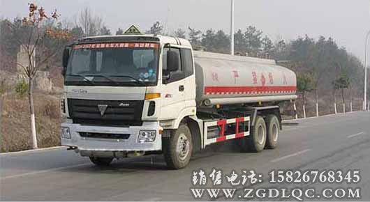 欧曼后双桥化工液体运输车 欧曼后双桥化工液体运输车